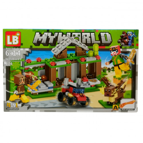 Конструктор Myworld Ферма машинка