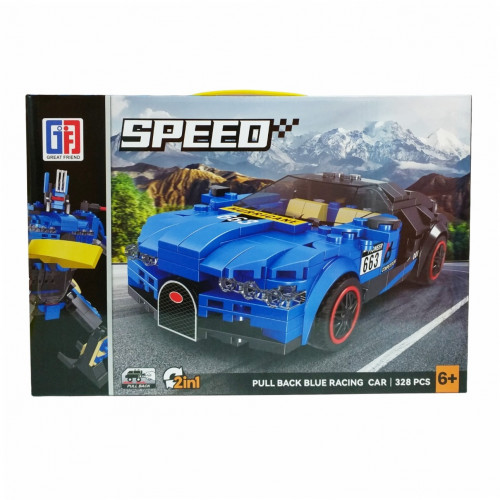 Конструктор Speed Синий 328 дет