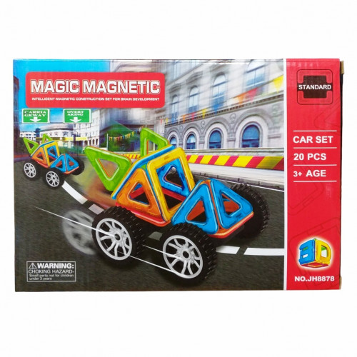 Конструктор магнитный Magik Magnetic 20 деталей