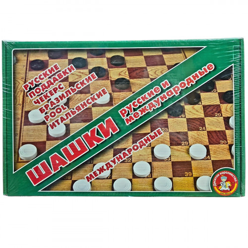 Шашки в коробке