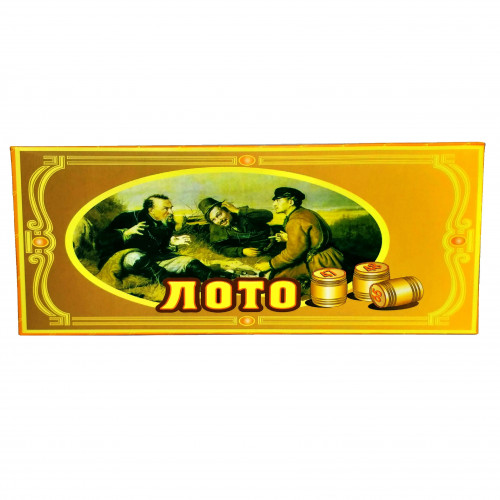 Лото деревянное в коробке