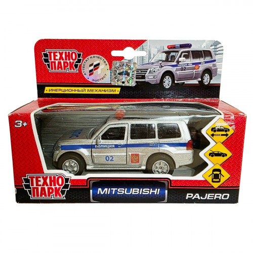 Машина Технопарк Mitsubishi Pajero ДПС