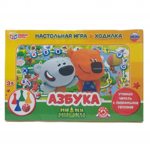 Настольная игра-ходилка Ми-Ми-Мишки Азбука