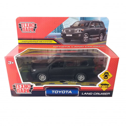 Машина Технопарк Toyota Land Cruiser Black