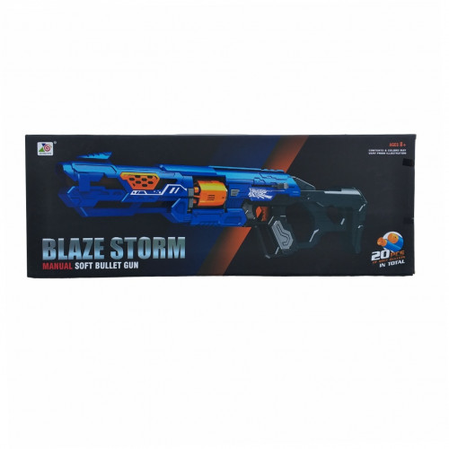 Бластер детский Blaze Storm с мягкими пулями