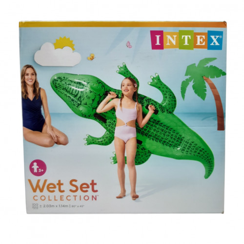 Плотик Intex крокодил