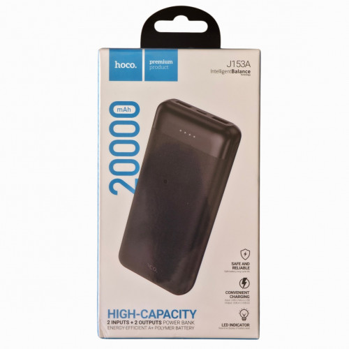 Аккумулятор внешний 20000mAh HOCO J153A