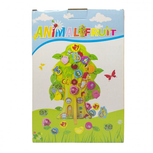 Планшет деревянный ANIMAL FRUIT 28х20 см